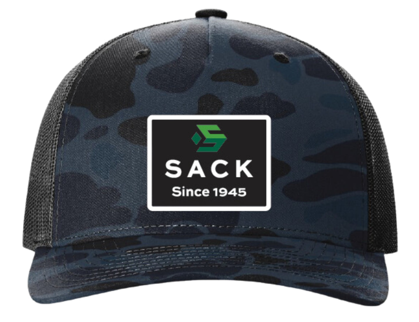 Sack Company 5-panel Trucker Hat w/ patch