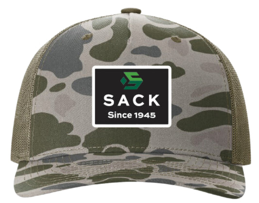 Sack Company 5-panel Trucker Hat w/ patch