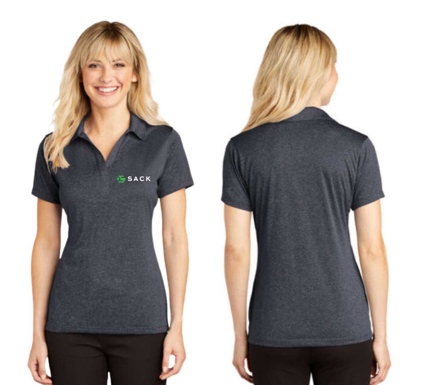 Sport-Tek® Ladies Heather Contender™ Polo